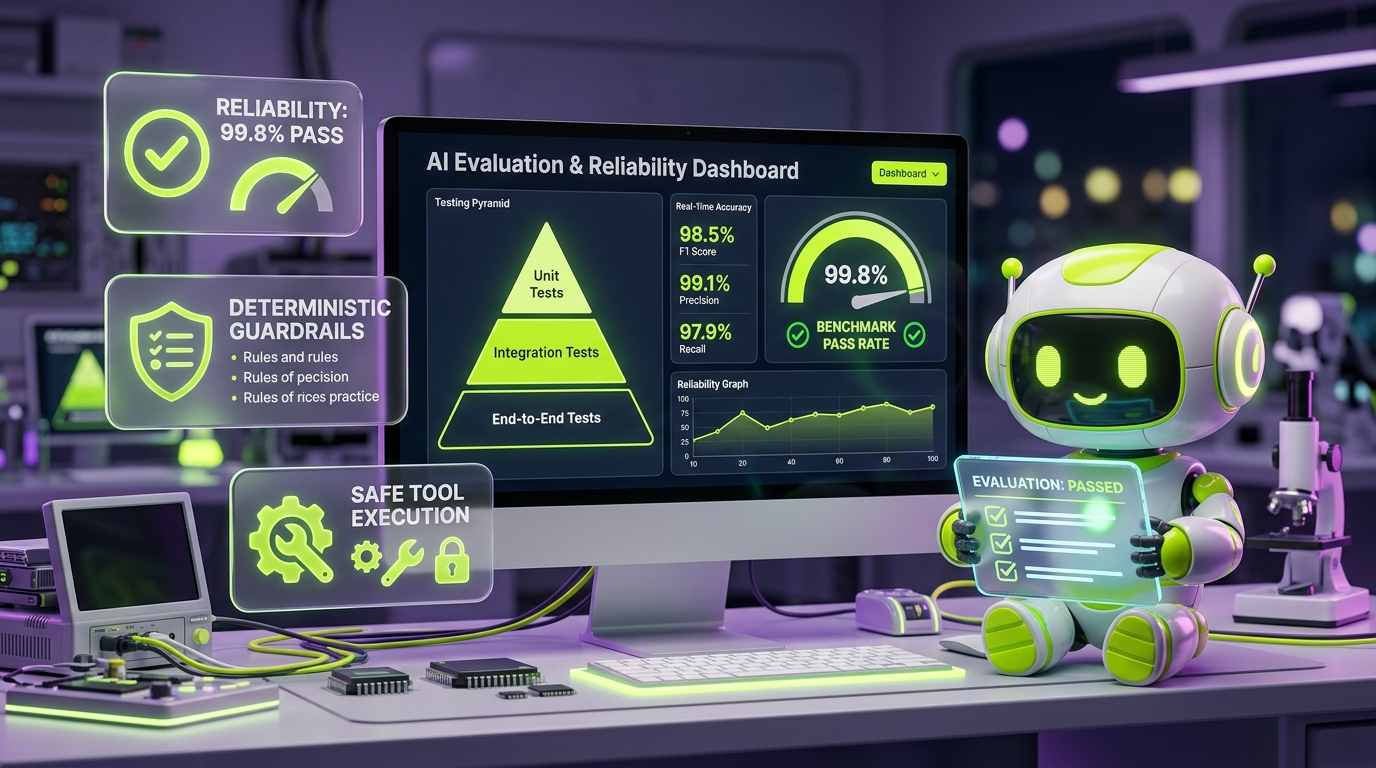 AI Agent Reliability: Evaluation, Guardrails, and Failure Recovery