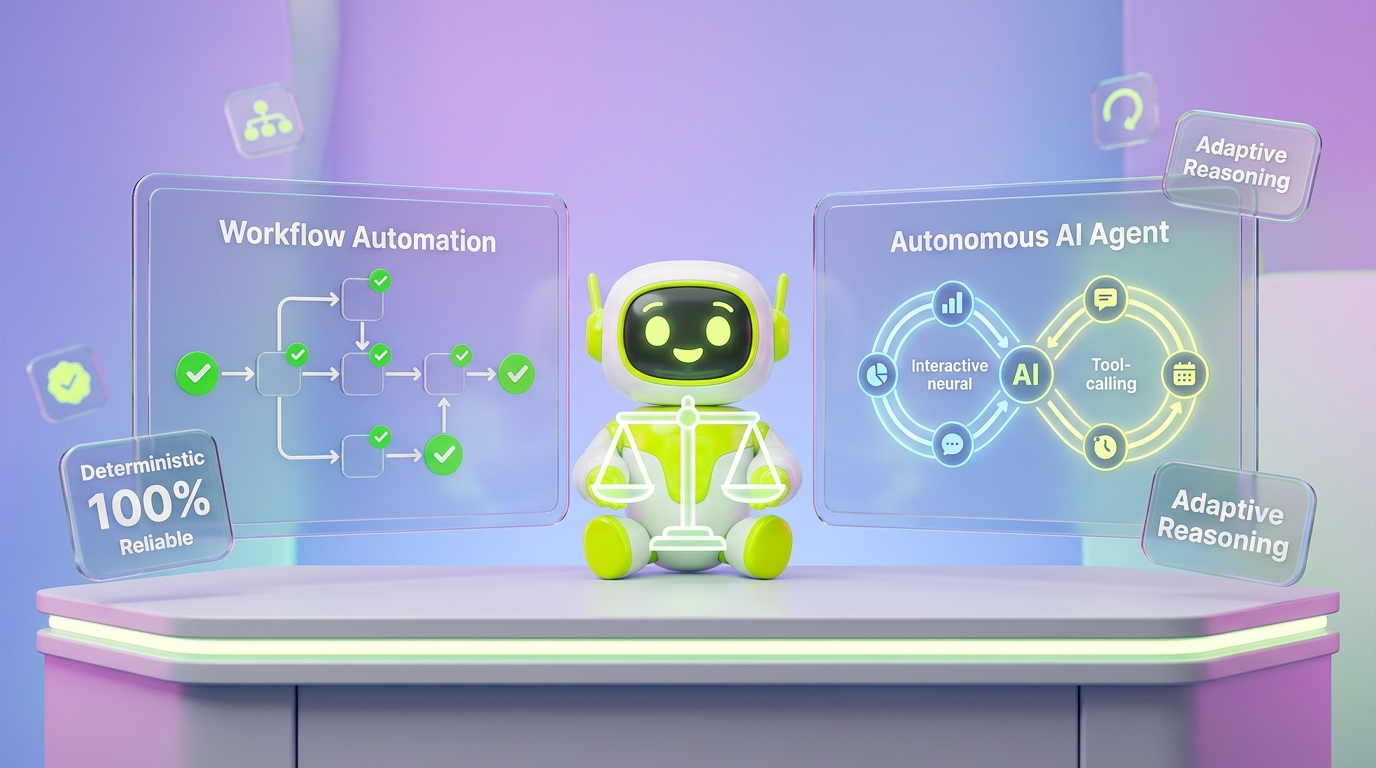 AI Automation vs AI Agents: Architecture, Reliability, and When to Use Each