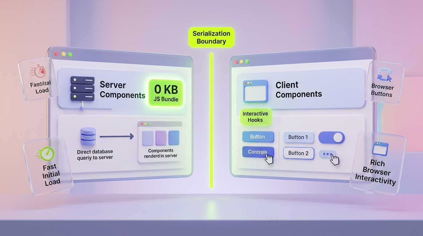 Next.js Server vs Client Components: How to Design the Boundary