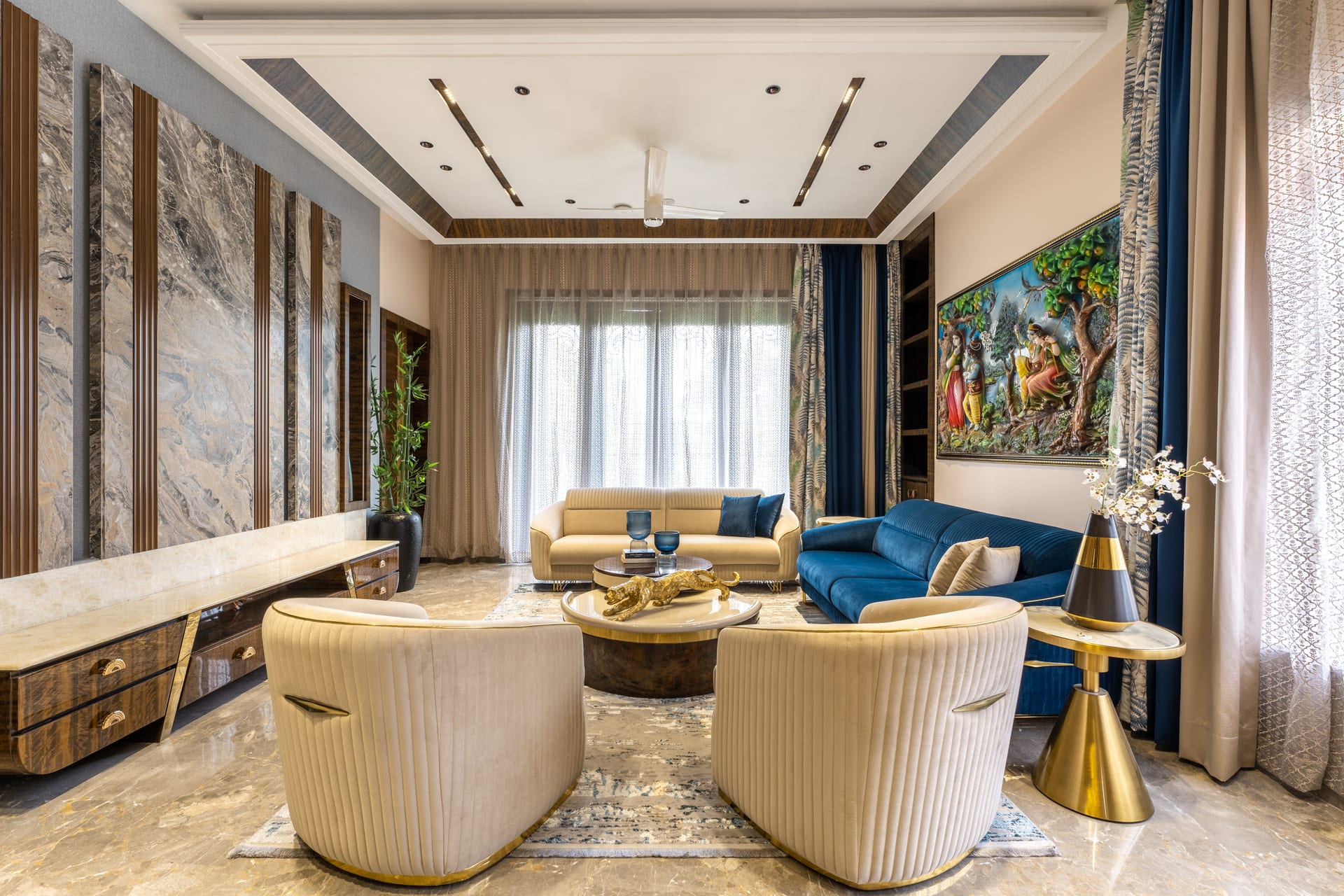 Patna Penthouse Double-Height Spatial Showcase